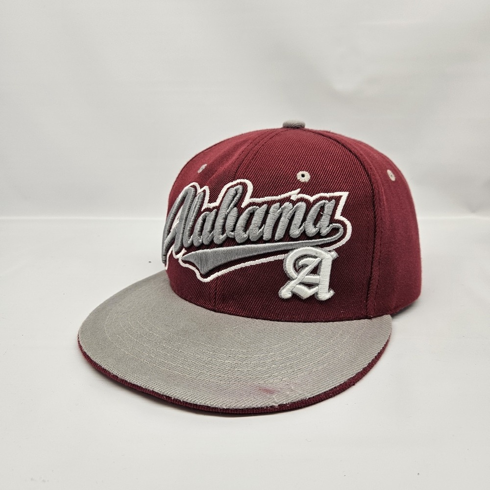 Alabama Crimson Tide Snapback Hat  Adjustable City Skyline On Bill